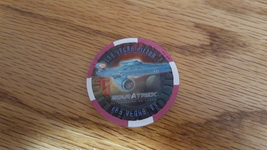 Star Trek  Poker Chip, 40th Anniversary Featuring the Original Series Enterprise