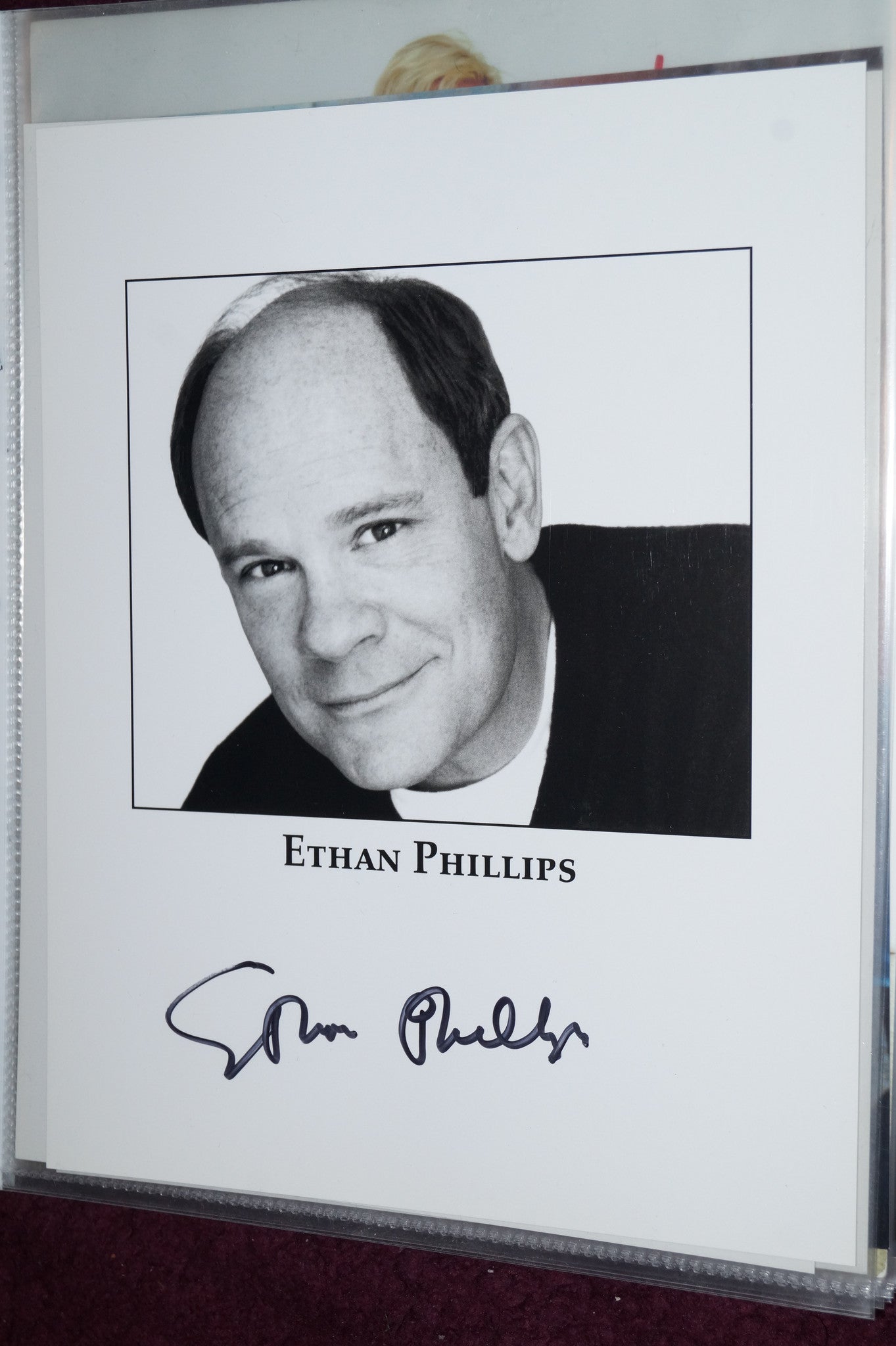 Autographed Photo "Ethan Phillips"