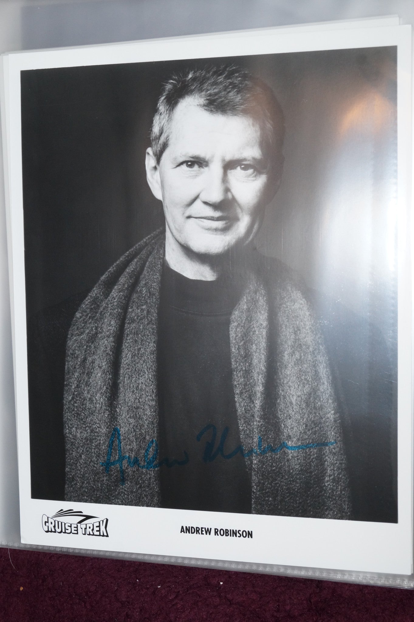 Autographed Photo "Andrew Robinson"