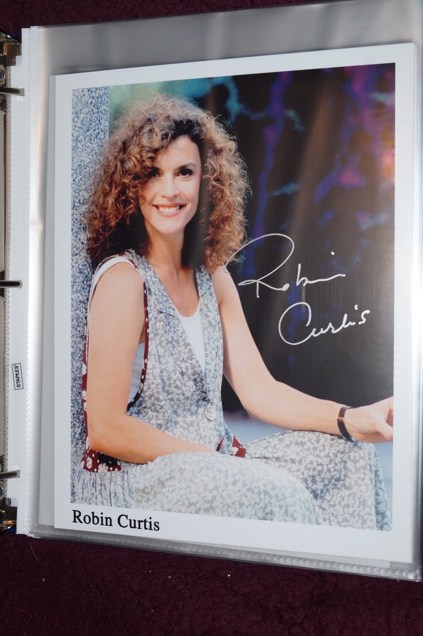 Autographed Photo "Robin Curtis"
