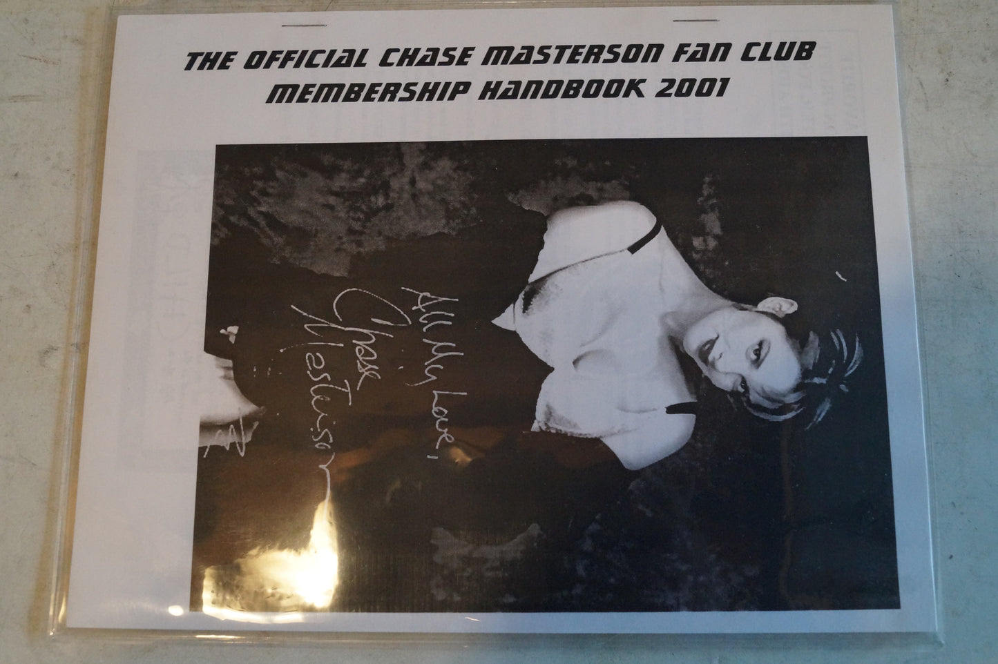 Chase Masterson Fan Club Pack