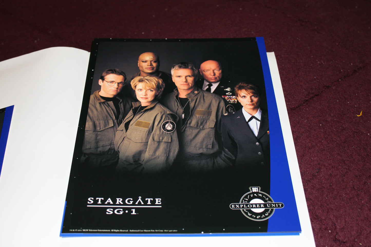 Stargate SG-1 Fan Club Photos, first promo kit