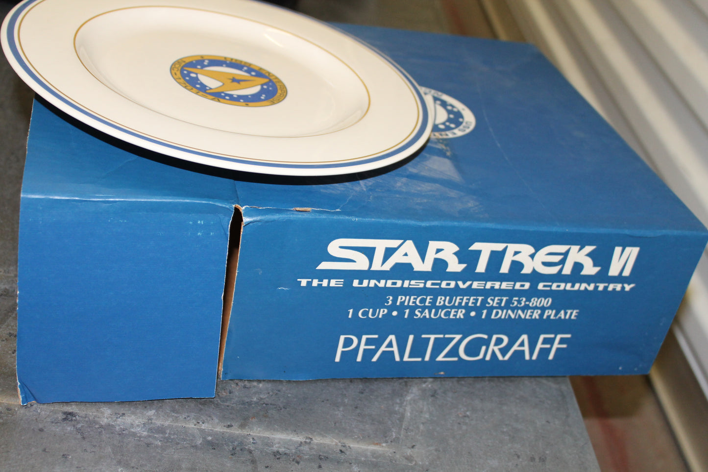 Star Trek 6 Buffet Set by Pfaltzgraff stoneware