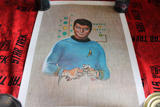 Leonard McCoy Poster