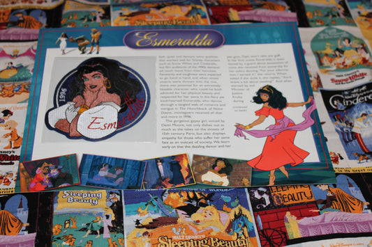 Willabee and Ward Disney Collector Patch "Esmeralda"
