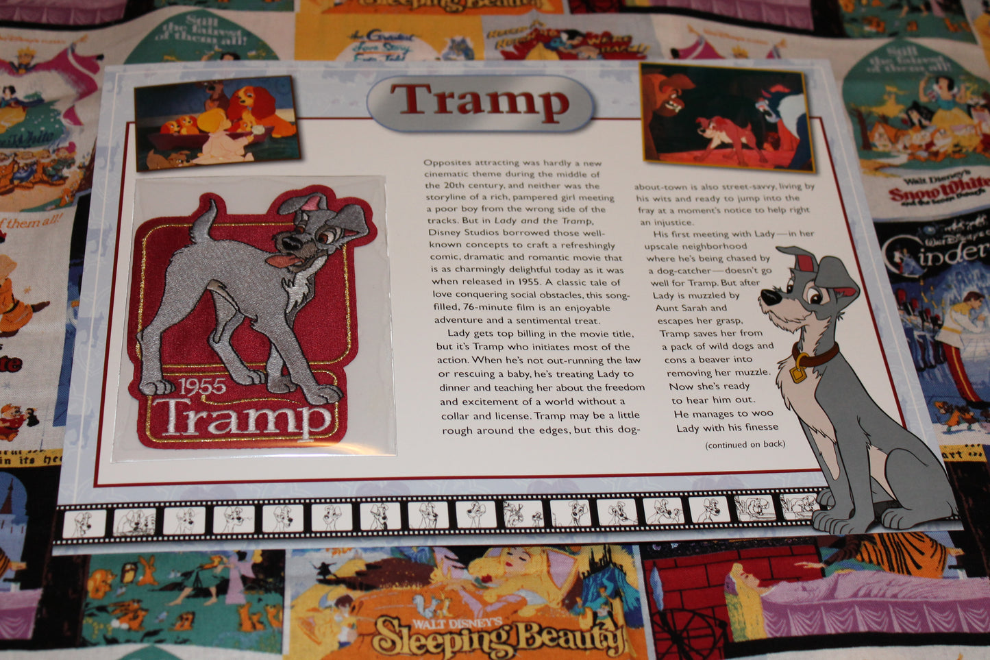 Willabee and Ward, Disney Collector Patch "Tramp"