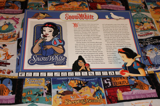 Willabee and Ward Disney Collectors Patch "Snow White"