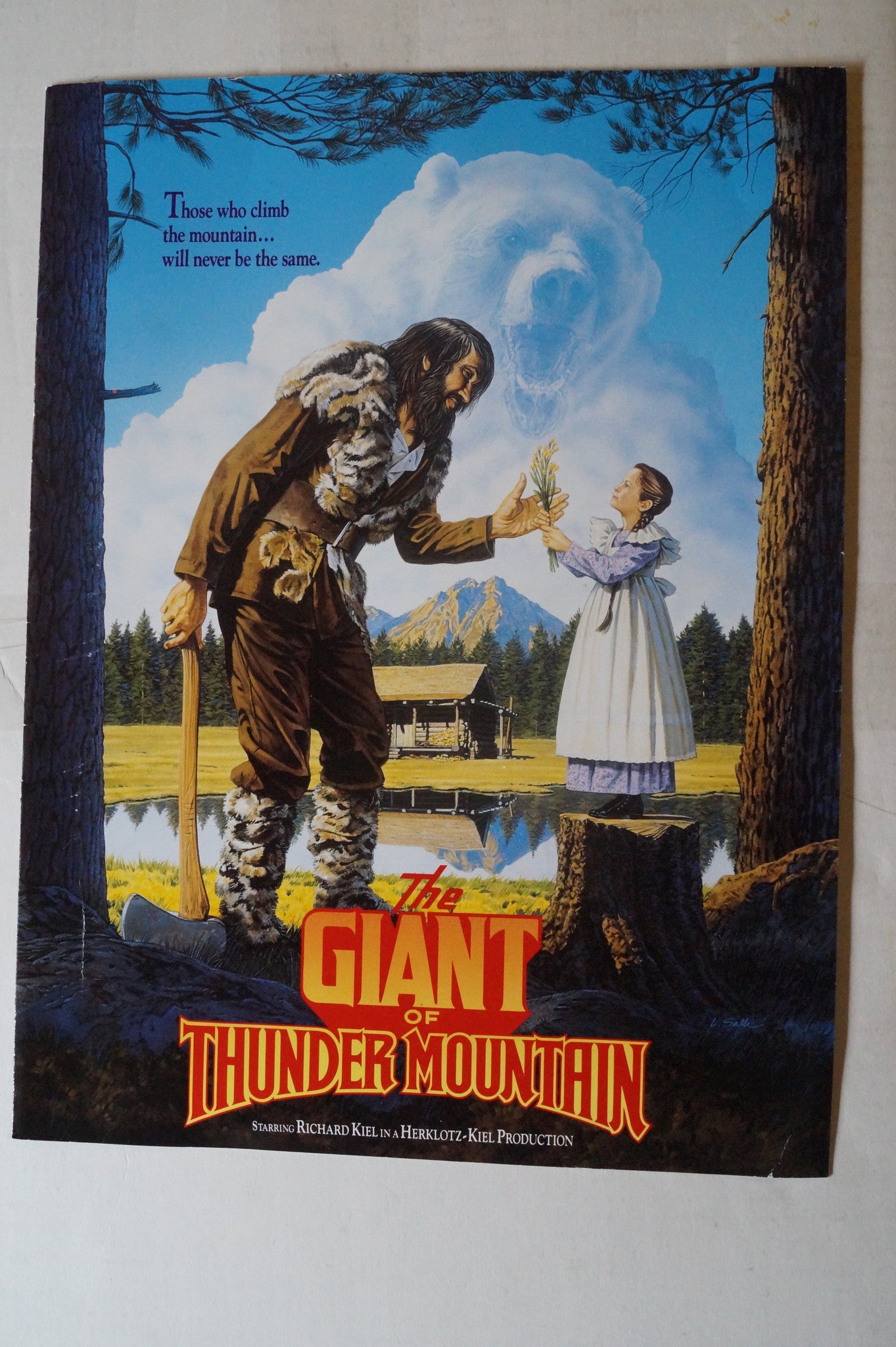 The Giant of Thunder Mountain AUTOGRAPHED