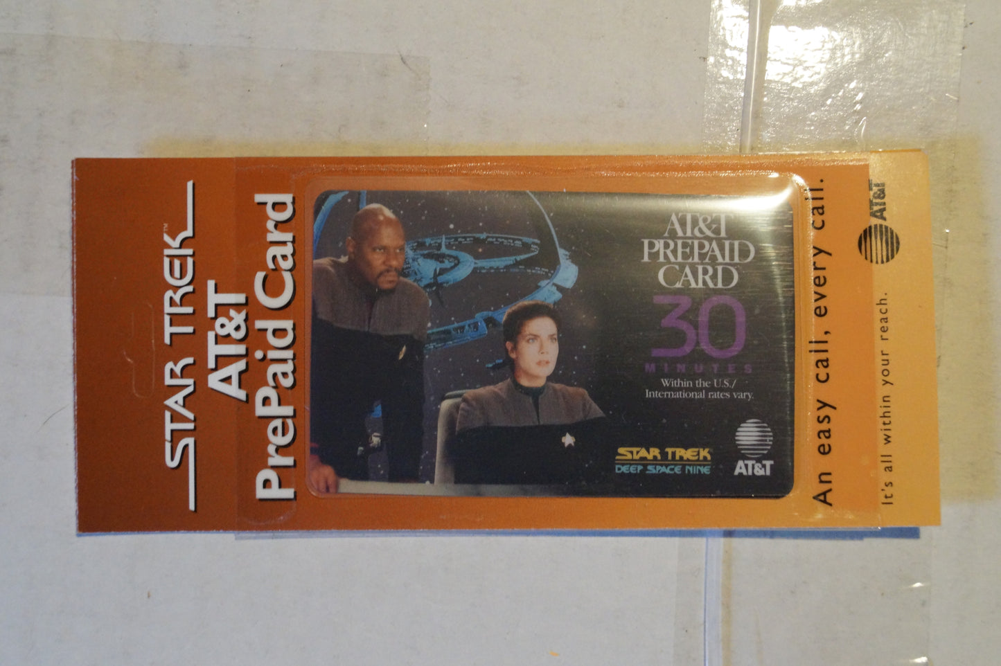 Star Trek AT&T Collectible phone card from Deep Space Nine