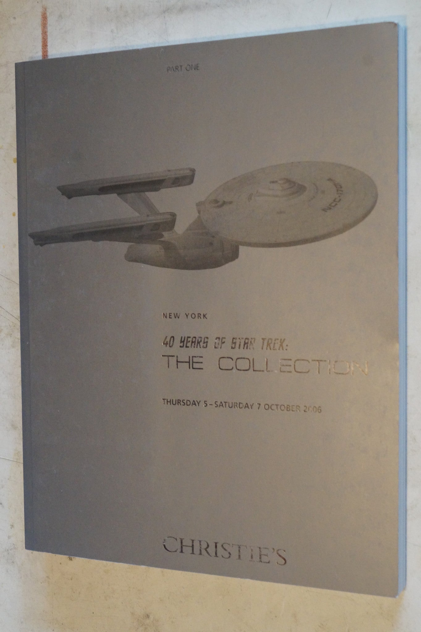 Christies Auction Guide Star Trek Auction