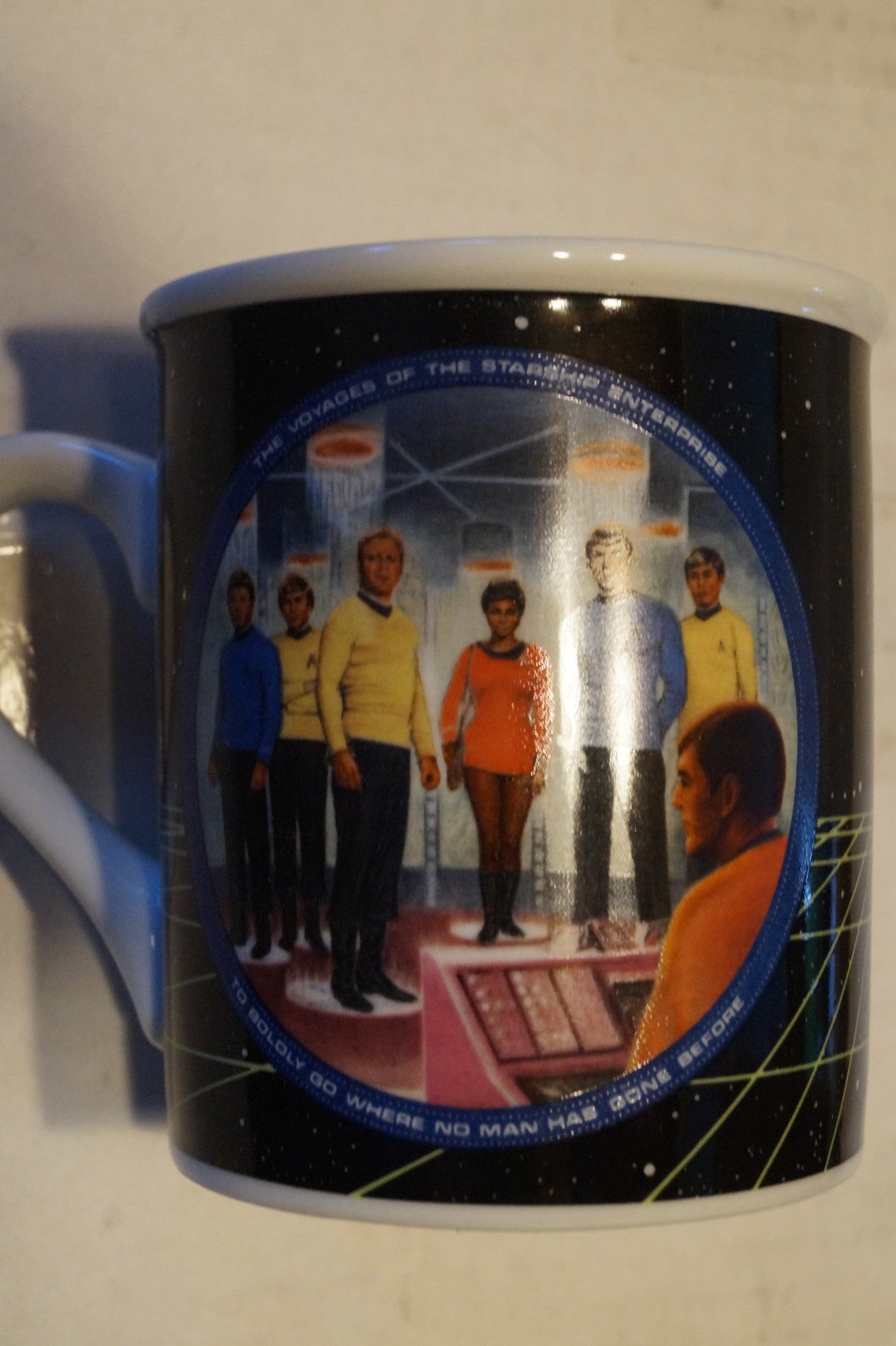 Star Trek Coffee Mug, Beam us up Scotty
