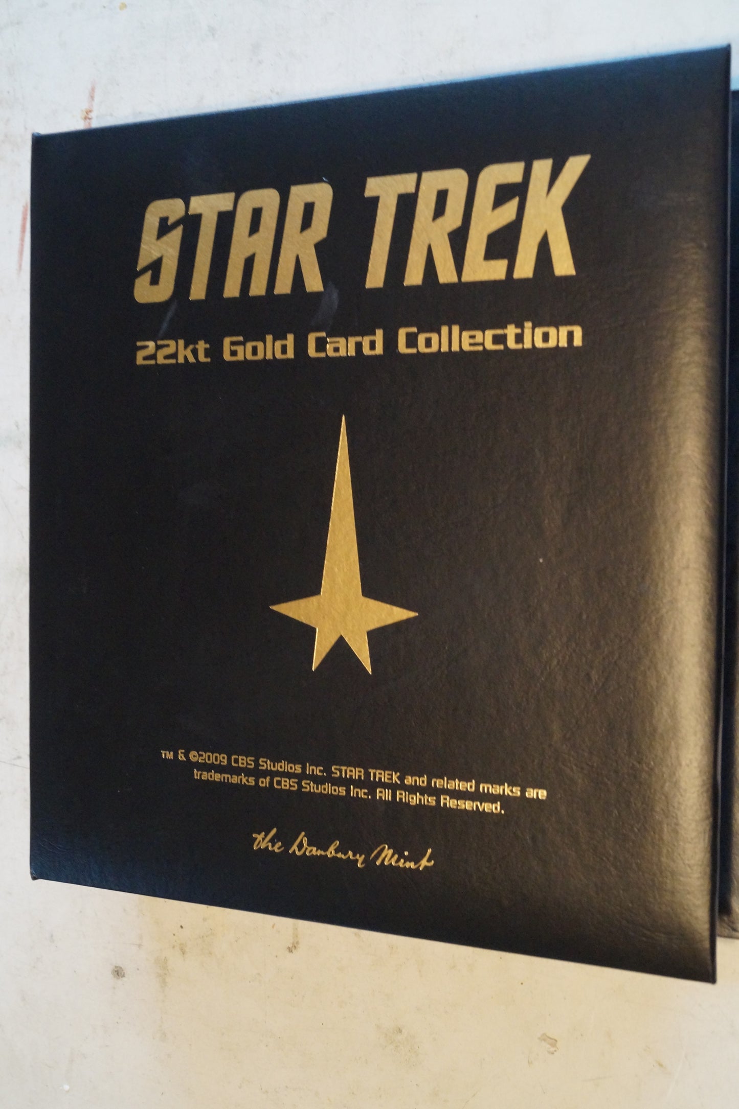 Star Trek 22k gold card collection