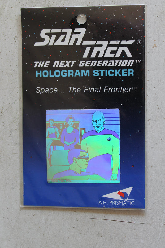Star Trek  the Next Generation Hologram Sticker